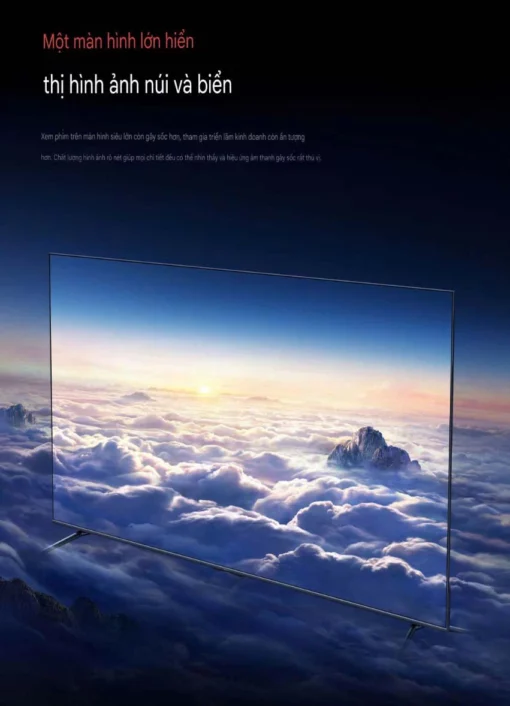 4 Man hinh sieu lon 85 100 inch Hinh anh gay an tuong manh tivi xiaomi redmi max 85 90 100 inch 2025