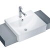 Chậu lavabo bán âm CAESAR LF5301