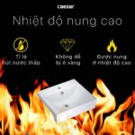 Chậu lavabo bán âm CAESAR LF5301 - Ảnh 13