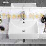 Chậu lavabo bán âm CAESAR LF5301 - Ảnh 15