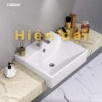 Chậu lavabo bán âm CAESAR LF5301 - Ảnh 16