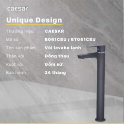 Voi lavabo CAESAR B061CBU co cao nuoc lanh10