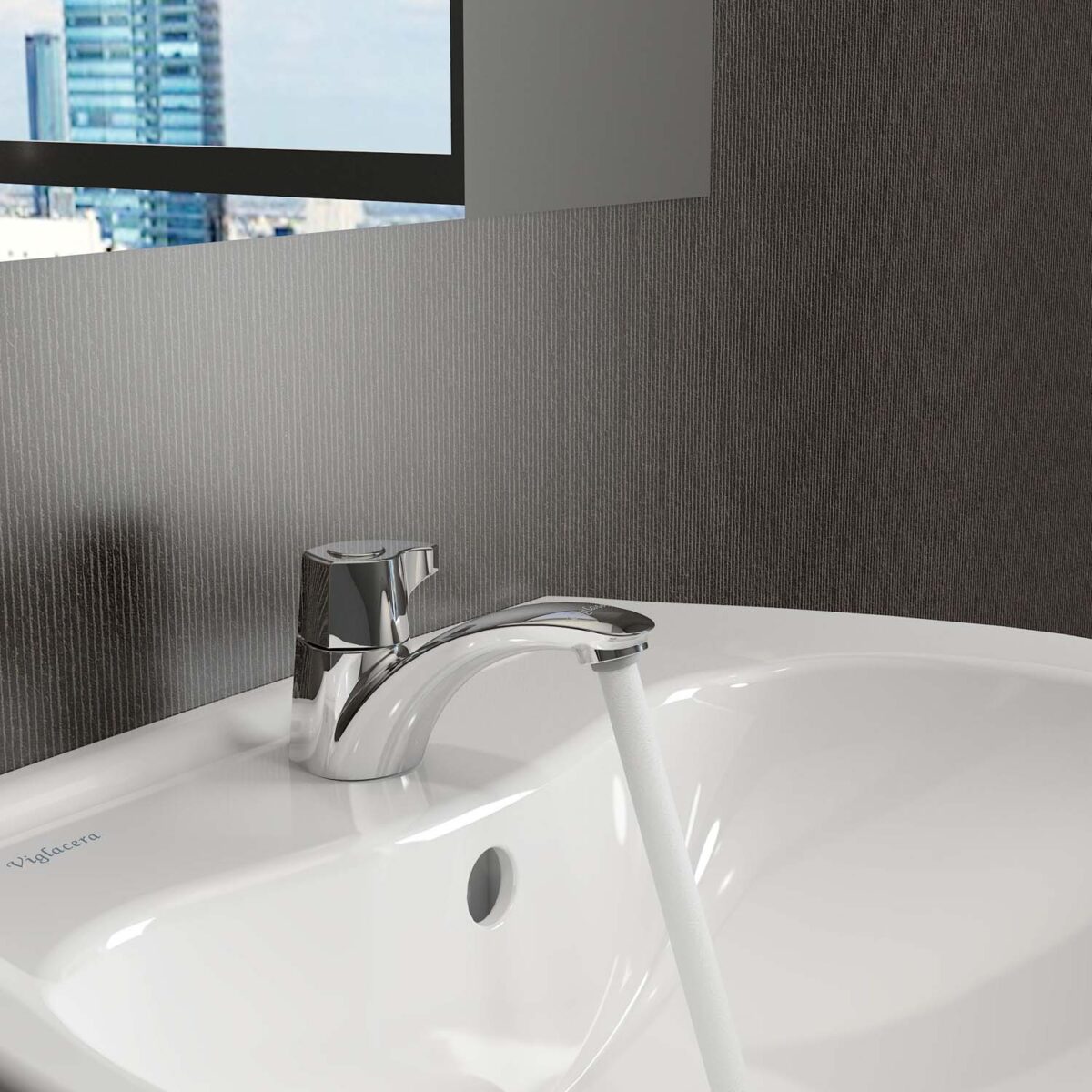 Vòi lavabo VIGLACERA VG107 nước lạnh - Ảnh 6
