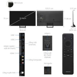 thong so ky thuat Tivi Samsung QA55Q60BAKXXV 55 Inch 4K QLED Smart