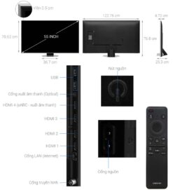thong so ky thuat Tivi Samsung QA55Q80DAKXXV 55 Inch 4K QLED Smart