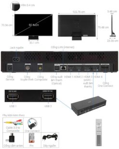 thong so ky thuat Tivi Samsung QA55Q95TDKXXV 55 Inch 4K QLED Smart