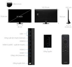 thong so ky thuat Tivi Samsung QA55QN85DBKXXV NEO QLED 55 Inch 4K Smart