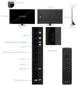 thong so ky thuat Tivi Samsung QA55QN90DAKXXV 55 Inch 4K Neo QLED Smart
