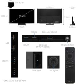 thong so ky thuat Tivi Samsung QA55S90DAKXXV 55 Inch 4K OLED Smart