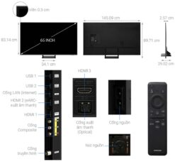 thong so ky thuat Tivi Samsung QA65Q60BAKXXV 65 Inch 4K QLED Smart