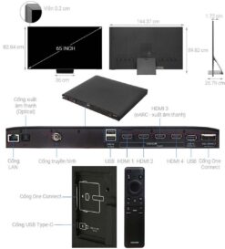 thong so ky thuat Tivi Samsung QA65QN800DKXXV 65 Inch 8K Neo QLED Smart