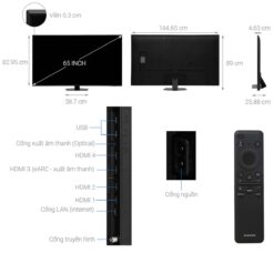thong so ky thuat Tivi Samsung QA65QN85DBKXXV NEO QLED 65 Inch 4K Smart