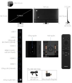 thong so ky thuat Tivi Samsung QA65S95DAKXXV 65 Inch 4K OLED Smart