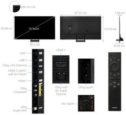 thong so ky thuat Tivi Samsung QA75Q60BAKXXV 75 Inch 4K QLED Smart