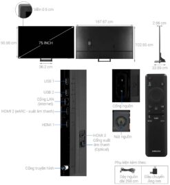 thong so ky thuat Tivi Samsung QA75Q65DAKXXV QLED 75 Inch 4K Smart