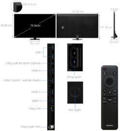 thong so ky thuat Tivi Samsung QA75QN85DAKXXV 75 Inch 4K Neo QLED Smart
