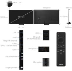 thong so ky thuat Tivi Samsung QA85Q60BAKXXV 85 Inch 4K QLED Smart