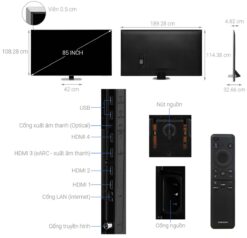 thong so ky thuat Tivi Samsung QA85Q80DAKXXV 85 Inch 4K QLED Smart