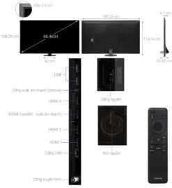 thong so ky thuat Tivi Samsung QA85QN85DAKXXV 85 Inch 4K Neo QLED Smart