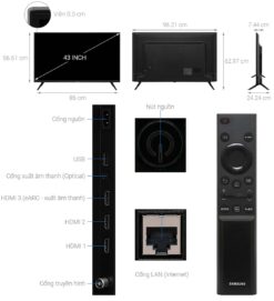 thong so ky thuat Tivi Samsung UA43AU7002KXXV 43 Inch 4K LED Smart