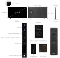 thong so ky thuat Tivi Samsung UA55DU8000KXXV 55 Inch 4K LED Smart
