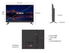 thong so ky thuat Tivi Sharp LC 32SA4200X 32 Inch Full HD LED