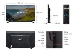 thong so ky thuat Tivi Sharp LC 40LE380X 40 Inch Full HD LED Smart