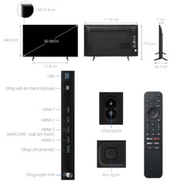 thong so ky thuat Tivi Sony K 50S30 50 Inch 4K LED Google