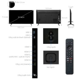 thong so ky thuat Tivi Sony K 55S30 55 Inch 4K LED Google