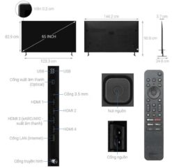 thong so ky thuat Tivi Sony K 65XR80 65 Inch 4K OLED Google