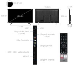 thong so ky thuat Tivi Toshiba 43V35KP 43 inch Full HD LED Android