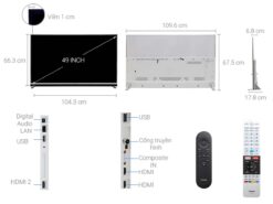 thong so ky thuat Tivi Toshiba 49U9750VN 49 Inch 4K LED Android