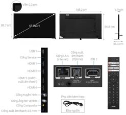 thong so ky thuat Tivi Toshiba 65X9900LP 65 Inch 4K OLED Smart