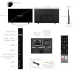 Tivi Toshiba 75C350LP 75 inch 4K LED Google - Ảnh 3
