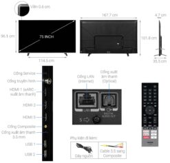 thong so ky thuat Tivi Toshiba 75C350LP 75 inch 4K LED Google