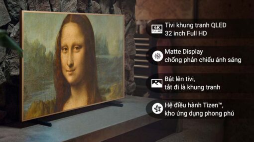 tinh nang Tivi Samsung QA32LS03CBKXXV The Frame 32 Inch 4K LED Smart