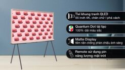 tinh nang Tivi Samsung QA55LS01BPKXXV The Serif 55 Inch 4K QLED Smart