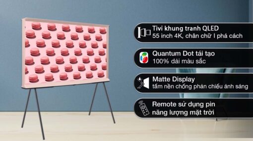 tinh nang Tivi Samsung QA55LS01BPKXXV The Serif 55 Inch 4K QLED Smart