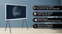 tinh nang Tivi Samsung QA65LS01BAKXXV The Serif White 65 Inch 4K QLED Smart