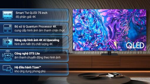 tinh nang Tivi Samsung QA75Q70DAKXXV 75 Inch 4K QLEDSmart 1
