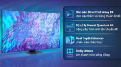 tinh nang Tivi Samsung QA98Q80CAKXXV 98 Inch 4K QLED Smart