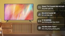 tinh nang Tivi Samsung UA43AU7002KXXV 43 Inch 4K LED Smart