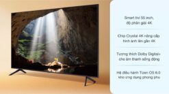 tinh nang Tivi Samsung UA55AU7700KXXV 55 Inch 4K LED Smart