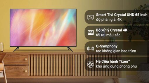 tinh nang Tivi Samsung UA65AU7002KXXV 65 Inch 4K LED Smart