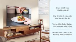 tinh nang Tivi Samsung UA75AU7700KXXV 75 Inch 4K UHD LED Smart 1