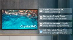 tinh nang Tivi Samsung UA75BU8000KXXV 75 Inch 4K LED Smart 1