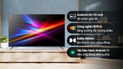 tinh nang Tivi Sharp 4T C55EK2X 55 inch 4K LED Android