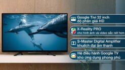 tinh nang Tivi Sony KD 32W830K 32 Inch HD LED Google