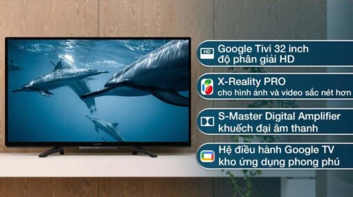 tinh nang Tivi Sony KD 32W830K 32 Inch HD LED Google