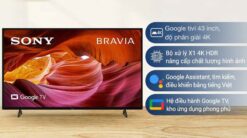 tinh nang Tivi Sony KD 43X75K 43 Inch 4K LED Google